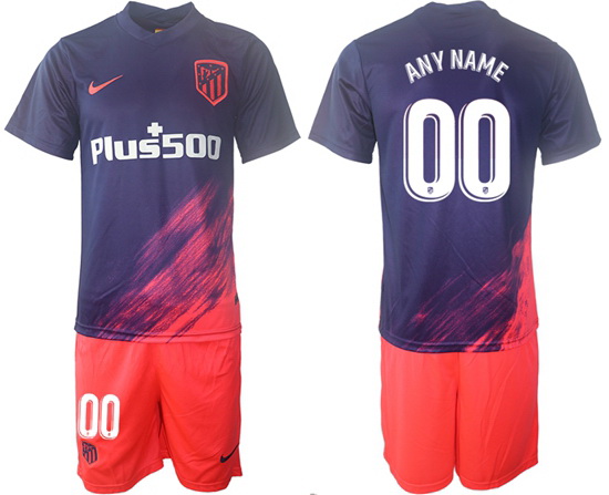 Men Atletico de Madrid Soccer Jerseys 009 Customized