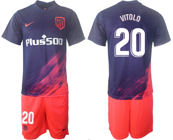 Men Atletico de Madrid Soccer Jerseys 014