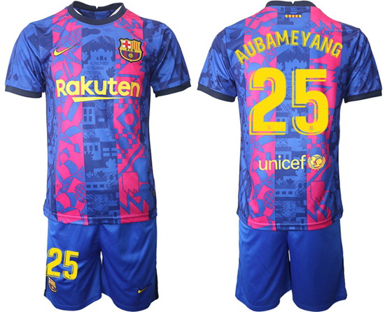 Men Barcelona Soccer Jersey 003