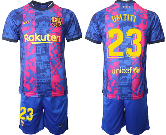 Men Barcelona Soccer Jersey 005