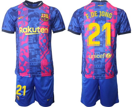 Men Barcelona Soccer Jersey 006