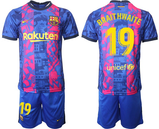 Men Barcelona Soccer Jersey 008
