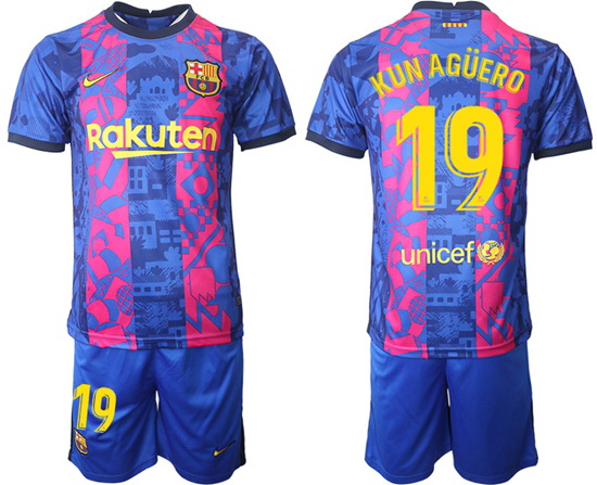 Men Barcelona Soccer Jersey 009