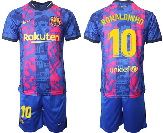 Men Barcelona Soccer Jersey 015