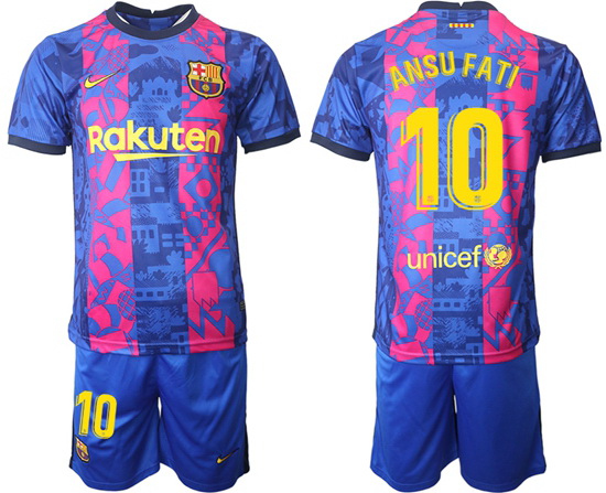 Men Barcelona Soccer Jersey 017