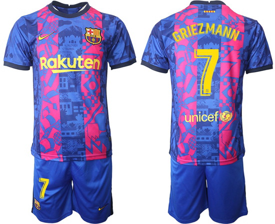 Men Barcelona Soccer Jersey 020