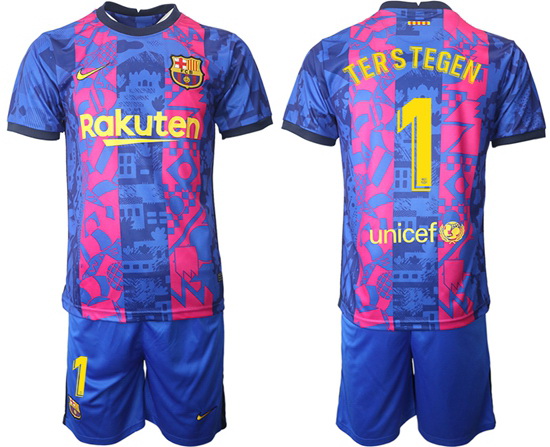 Men Barcelona Soccer Jersey 024