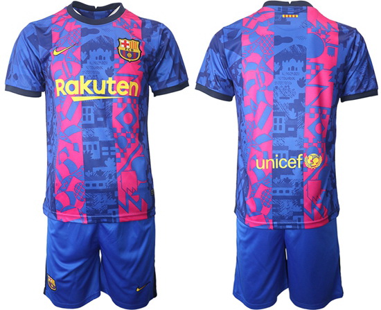 Men Barcelona Soccer Jersey 025