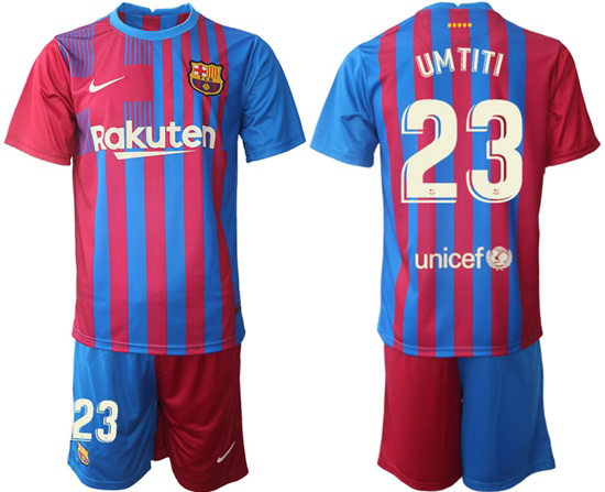Men Barcelona Soccer Jersey 063