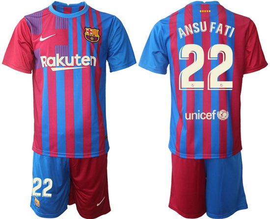 Men Barcelona Soccer Jersey 064
