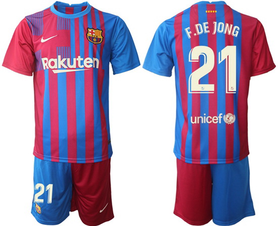 Men Barcelona Soccer Jersey 065