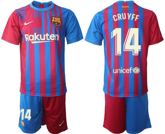 Men Barcelona Soccer Jersey 071