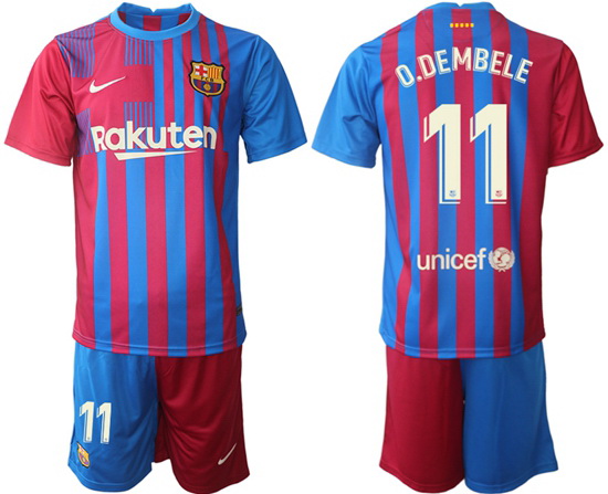 Men Barcelona Soccer Jersey 075