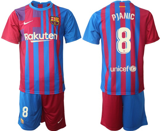 Men Barcelona Soccer Jersey 080
