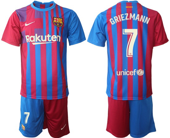 Men Barcelona Soccer Jersey 082
