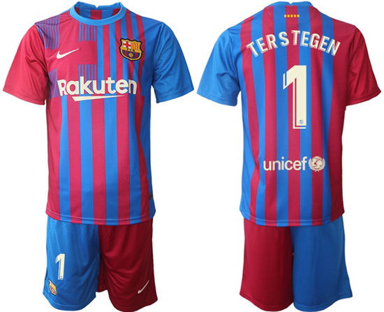 Men Barcelona Soccer Jersey 086