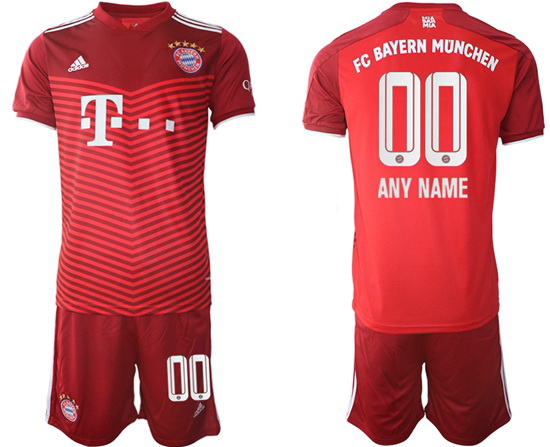 Men Bayern Munich Soccer Jersey 001 Customized