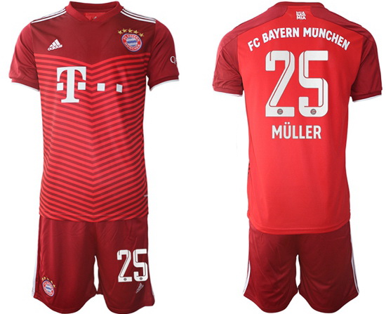 Men Bayern Munich Soccer Jersey 006