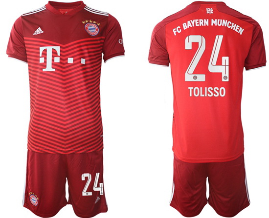 Men Bayern Munich Soccer Jersey 007
