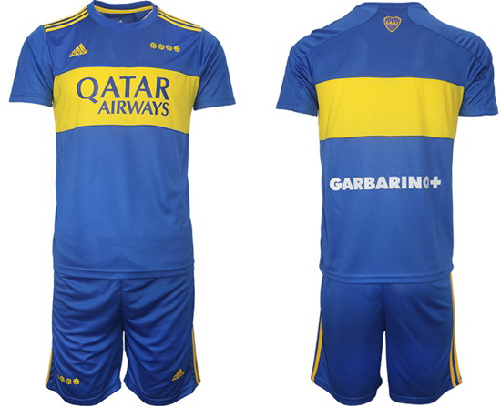 Men Boca Juniors Soccer Jersey 001 Customized