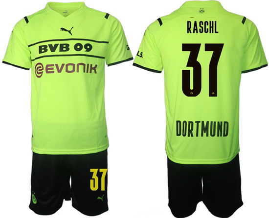 Men Borussia Dortmund Soccer Jersey 002