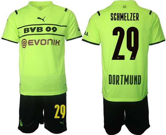 Men Borussia Dortmund Soccer Jersey 004
