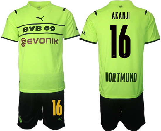 Men Borussia Dortmund Soccer Jersey 010