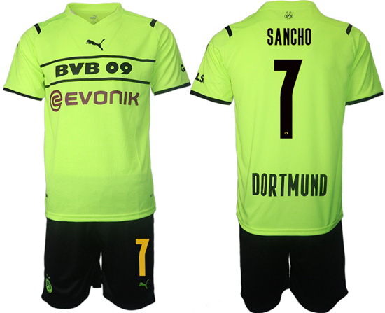 Men Borussia Dortmund Soccer Jersey 018