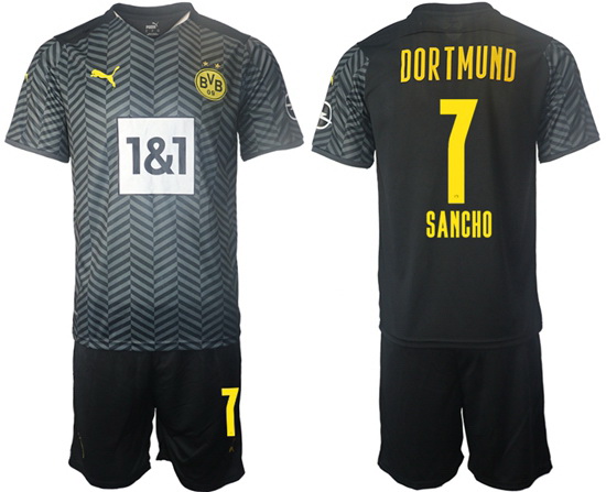 Men Borussia Dortmund Soccer Jersey 035