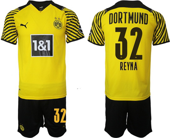 Men Borussia Dortmund Soccer Jersey 040