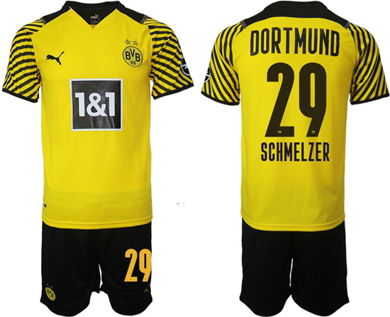 Men Borussia Dortmund Soccer Jersey 041