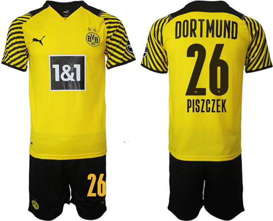 Men Borussia Dortmund Soccer Jersey 042