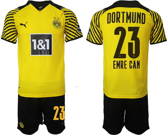Men Borussia Dortmund Soccer Jersey 043