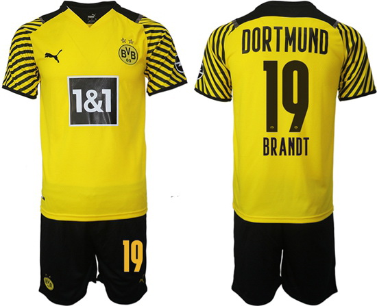 Men Borussia Dortmund Soccer Jersey 044