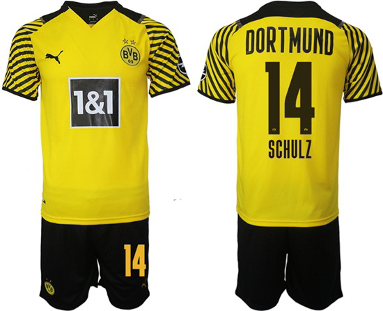 Men Borussia Dortmund Soccer Jersey 048