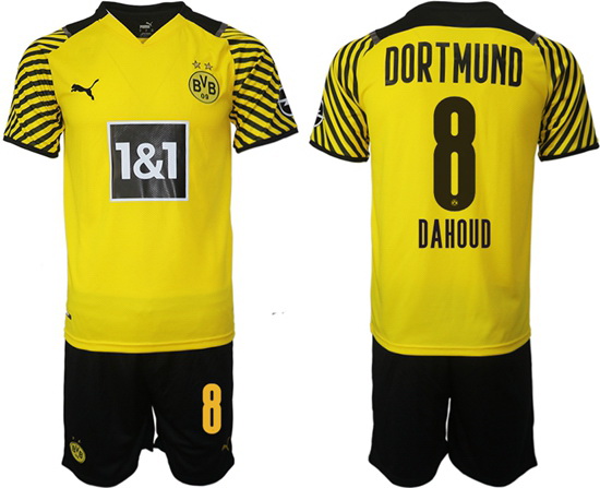 Men Borussia Dortmund Soccer Jersey 052
