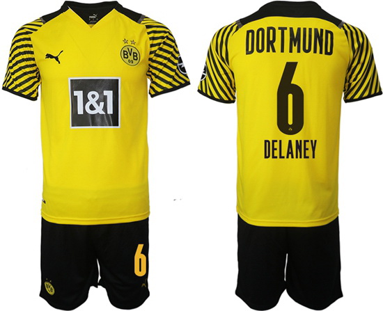 Men Borussia Dortmund Soccer Jersey 054
