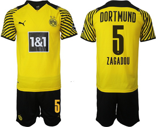 Men Borussia Dortmund Soccer Jersey 055