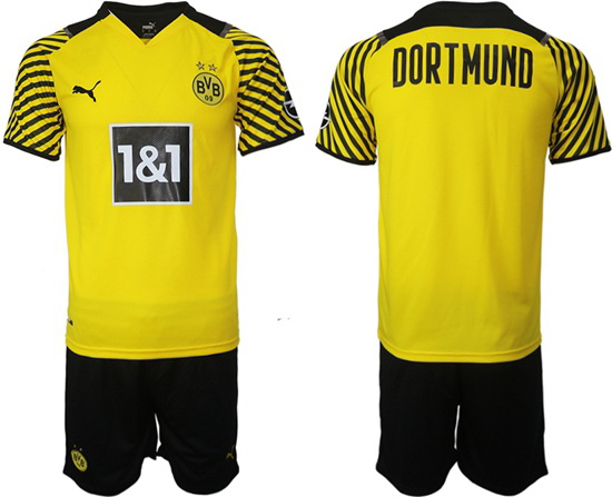 Men Borussia Dortmund Soccer Jersey 058