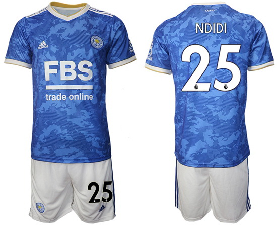 Men Leicester City Soccer Jersey 013
