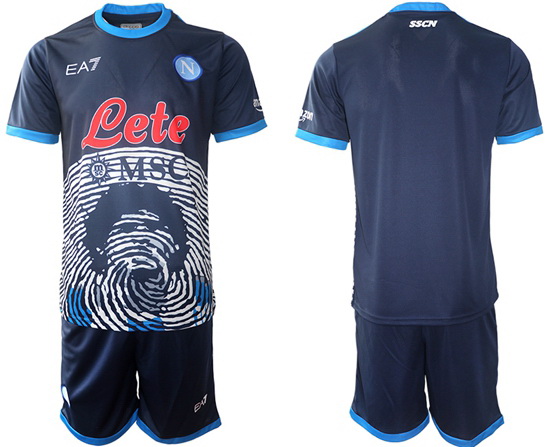 Men Napoli Soccer Jerseys 011 Customized
