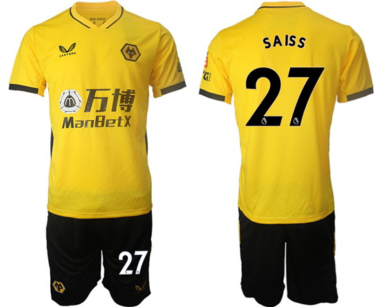 Men Wolverhampton Wanderers Soccer Jerseys 006