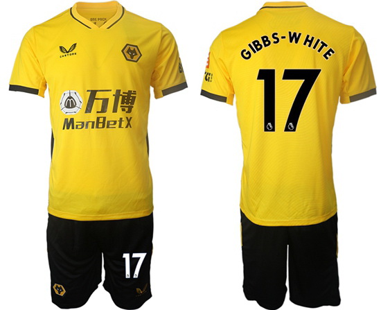 Men Wolverhampton Wanderers Soccer Jerseys 009