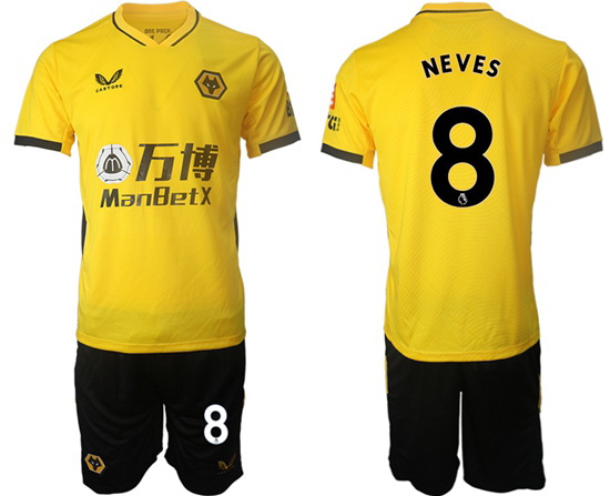 Men Wolverhampton Wanderers Soccer Jerseys 014