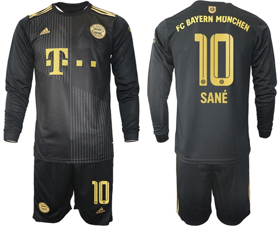 Men Bayern Long Sleeve Soccer Jerseys 508