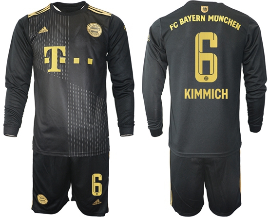 Men Bayern Long Sleeve Soccer Jerseys 512