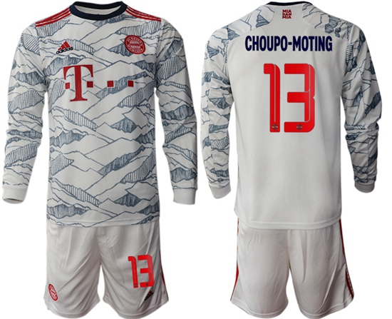Men Bayern Long Sleeve Soccer Jerseys 528