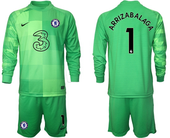 Men Chelsea Long Sleeve Soccer Jerseys 501