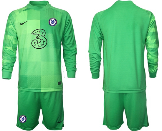 Men Chelsea Long Sleeve Soccer Jerseys 502