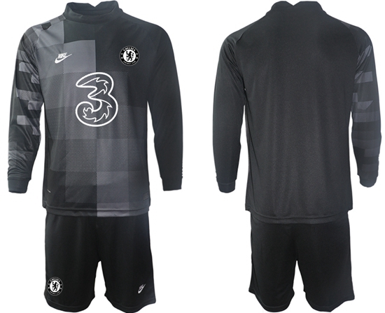 Men Chelsea Long Sleeve Soccer Jerseys 505